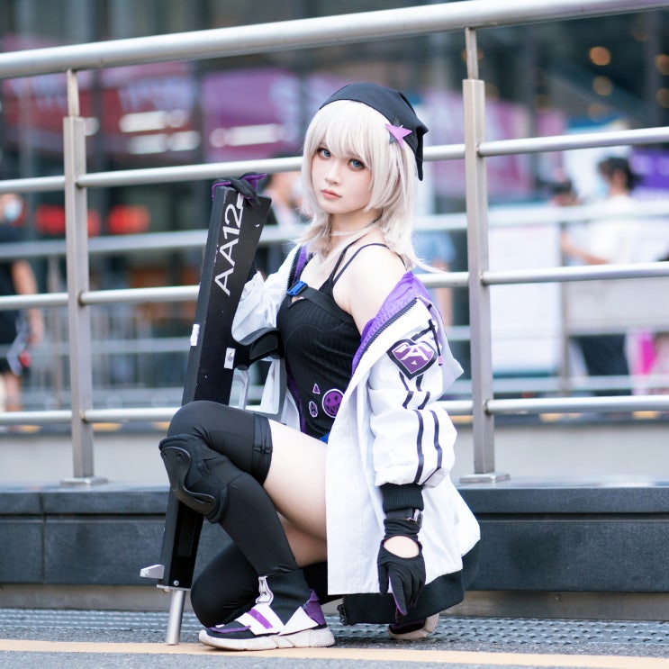  屿鱼 - AA-12 코스프레(소녀전선)