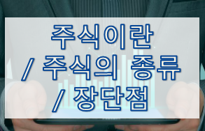  [투자기초] 주식 - 정의 / 종류 / 장단점