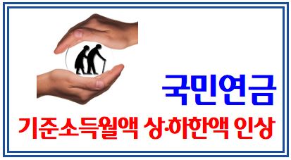 2022년 국민연금 기준소득월액 상향 조정 (feat. 상·하한액) : 최고보험료, 최저보험료, 연금급여액
