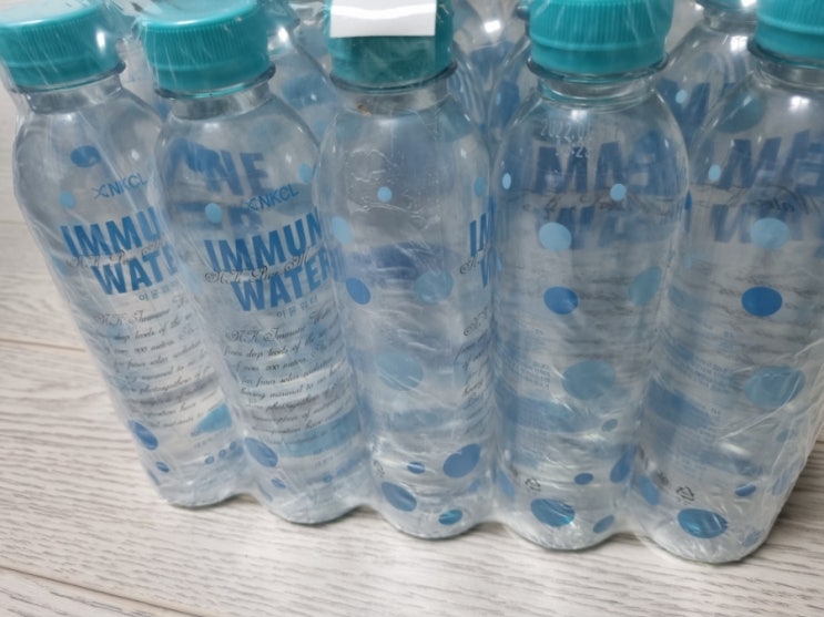  호텔에도 제공해도 좋을 고급생수 이뮨워터 민트