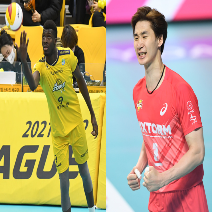 남자배구 플레이오프 KB손해보험 한국전력 4월 3일 경기예상(케이타 김정호 황택의 정민수 박철우 서재덕 조근호 이지석)