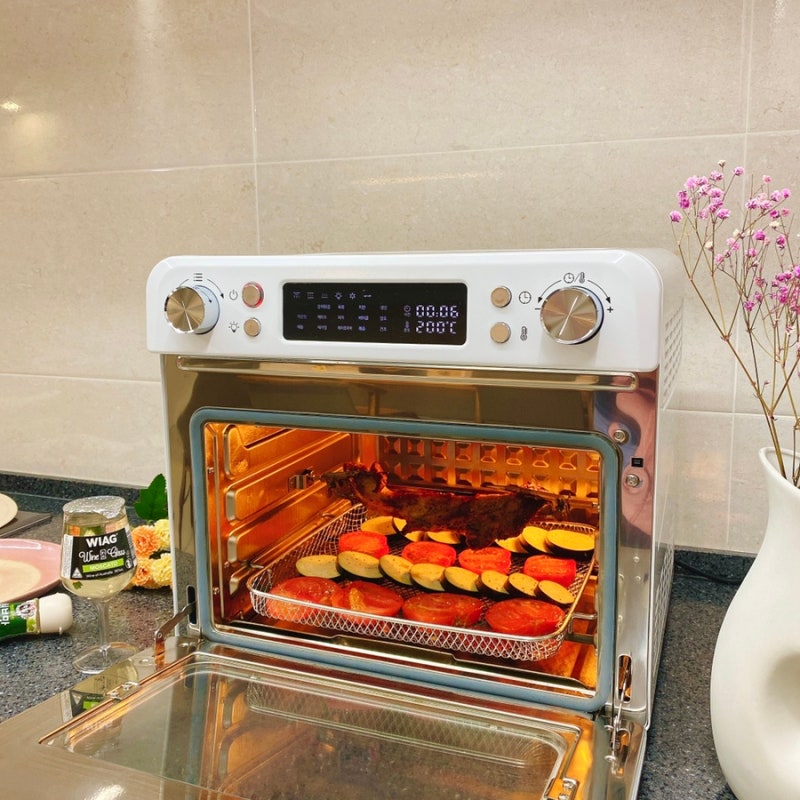 에어프라이어 오븐 추천 코렐세카 통삼겹살 채소구이