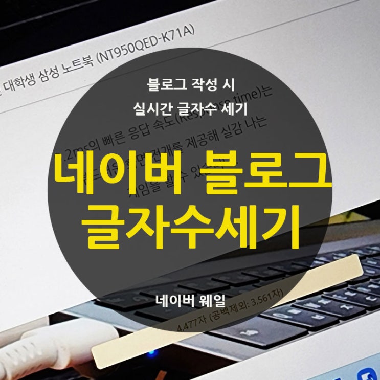  네이버 블로그 글자 수 세기 설치 없이 실시간 카운트