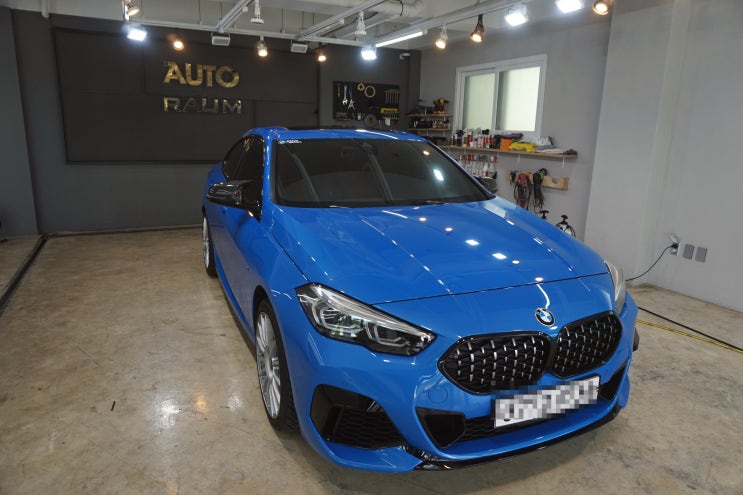  제주 BMW M235i STEK 블랙PPF 루프스킨하기!! + 헤드라이트PPF
