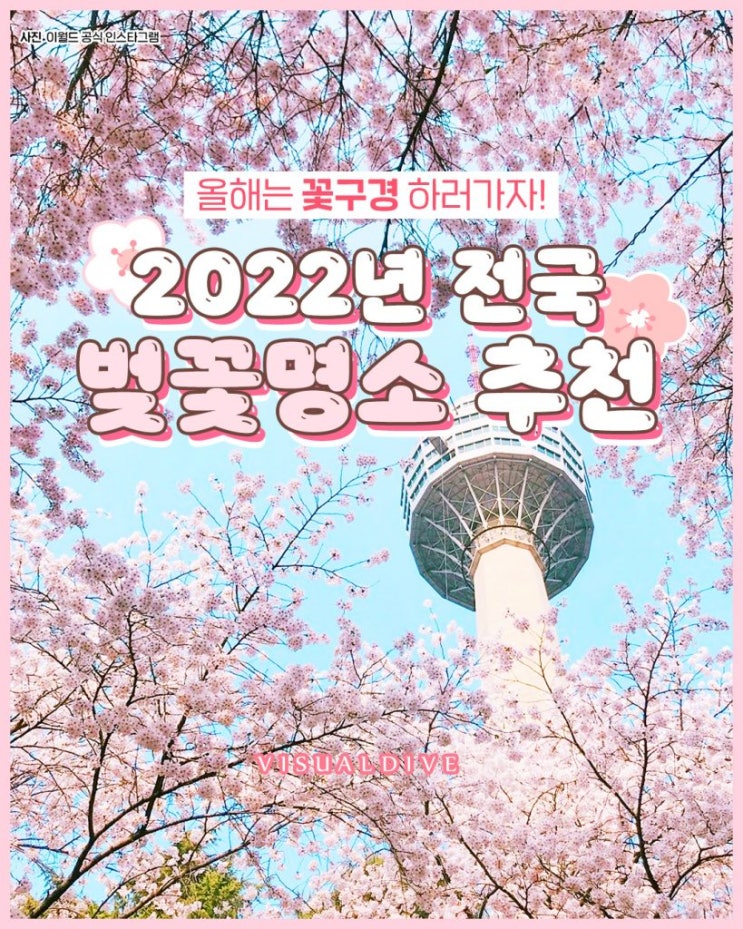 22년 전국 벚꽃 구경하기 좋은 명소 추천과 개화시기 지도 22년 전국 벚꽃 구경하기 좋은 명소 추천과 개화시기 지도