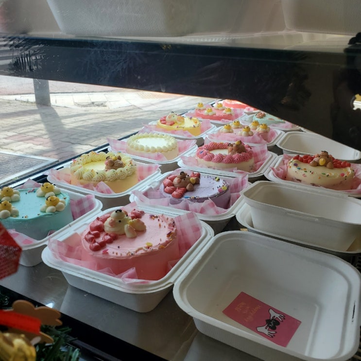 광주 동명동 녹는당 도시락 케이크 당일 선착순 구매 후기