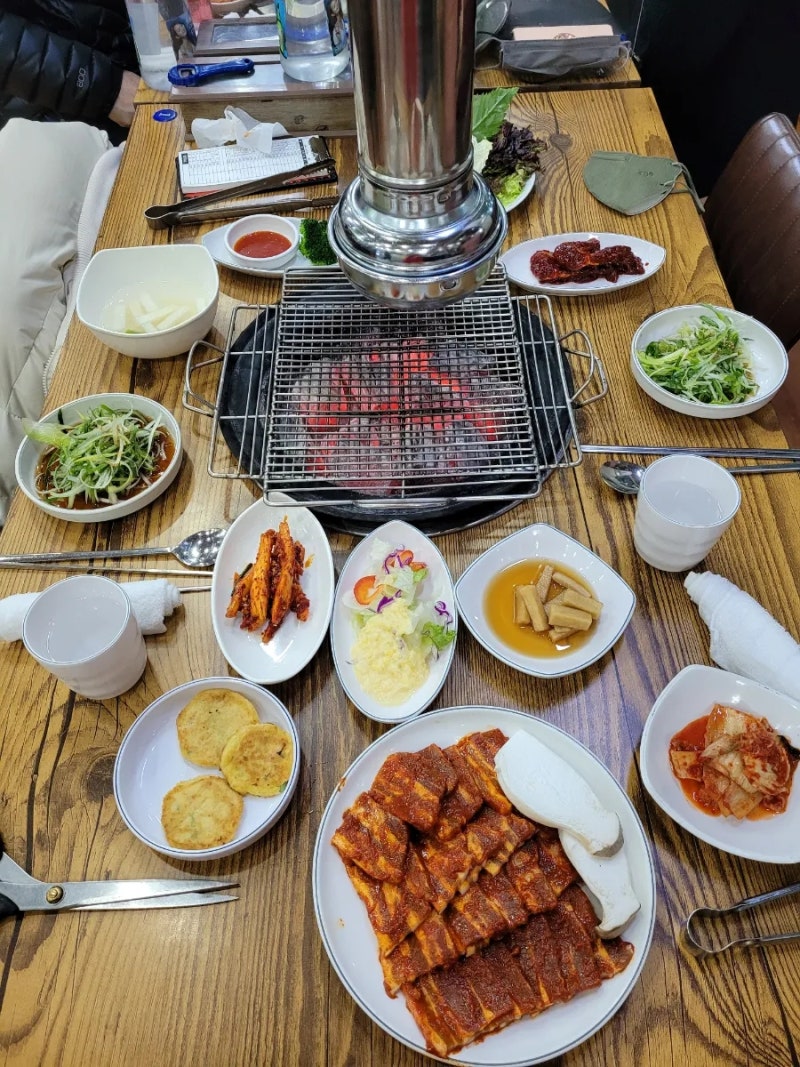 영통맛집 ♡ 홍천화로구이 ♡ 고추장삼겹살