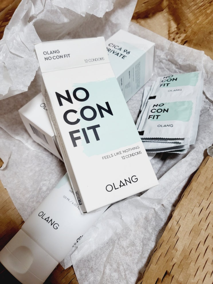 올랑 젤&올랑 노콘핏 콘돔, 위생적으로 사용할 수 있을까?