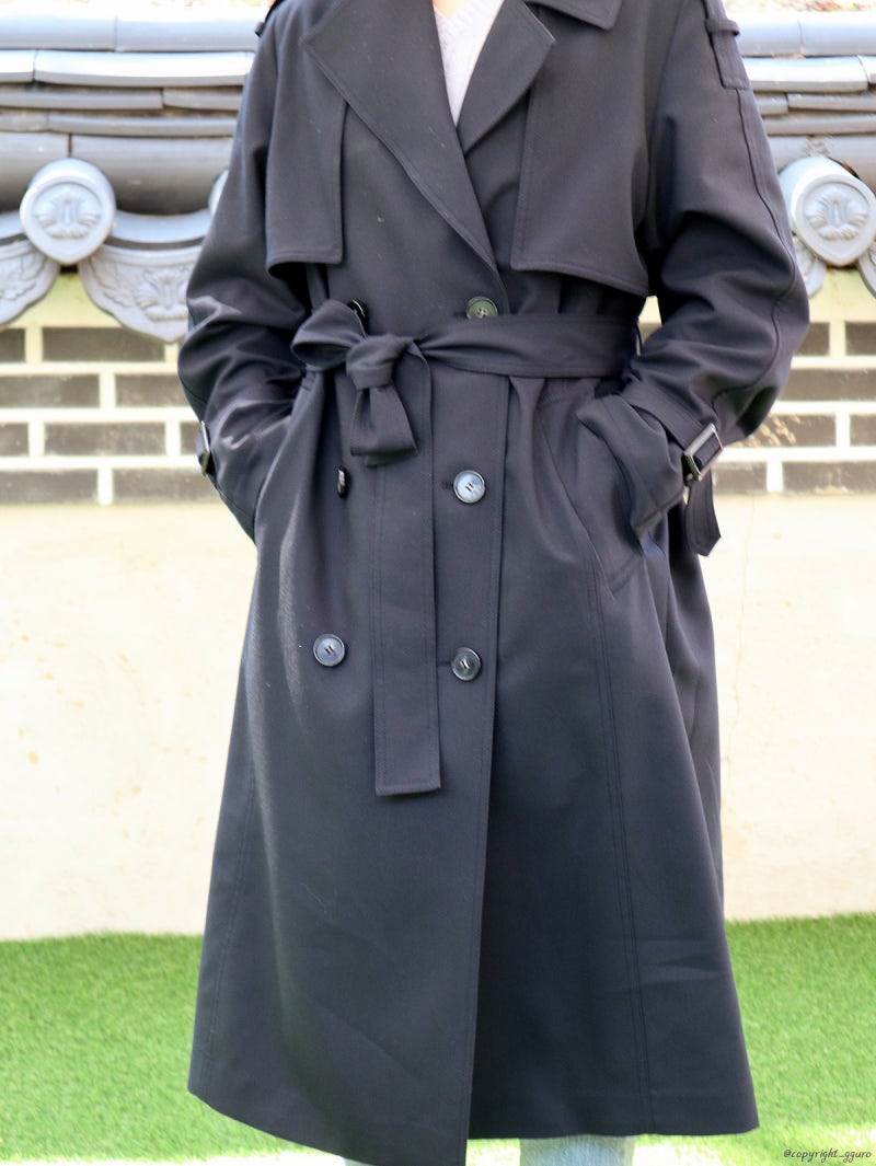코인코즈 트렌치코트 44사이즈 키작녀한테도 딱 맞는 트렌치코트 : 네이버 블로그