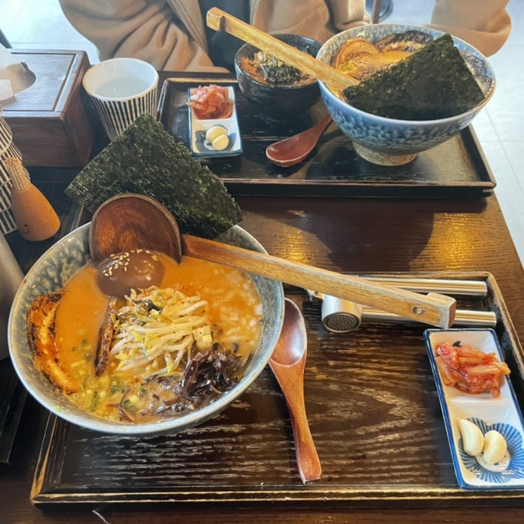  전주 라멘맛집 호시마츠생라멘 / 스타벅스 텀블러 득템! / 2박3일간의 먹방일기️