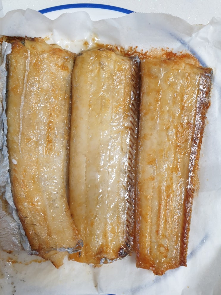  갈치구이와 봄동겉절이