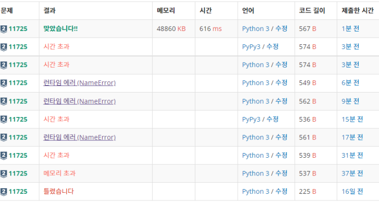  [python] 백준 11725 트리의 부모 찾기 / 실버 2