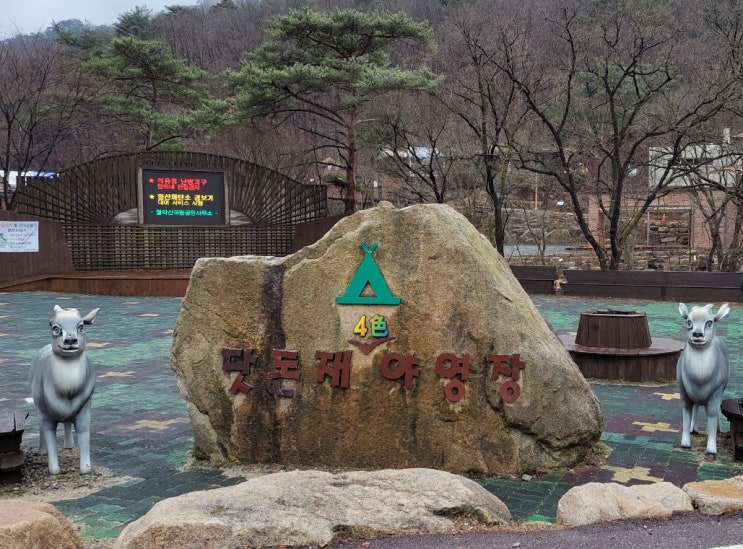  220326~27)월악산 닷돈재 풀옵션 - 자연의집(솔막) 이용 후기 / 동탄IC 개통