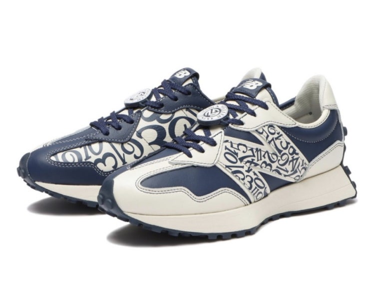  뉴발란스 327 프랭크 뮬러 네이비 New Balance Frank Muller × MS327FMA - Navy