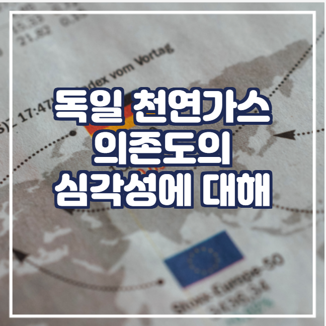  [국제뉴스] 독일 천연가스 의존도의 심각성에 대해