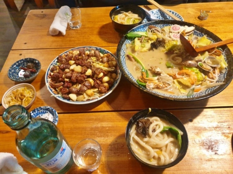  화정 덕양구청 이자카야맛집 광이자카야 나가사키짬뽕 닭똥집마늘소금구이