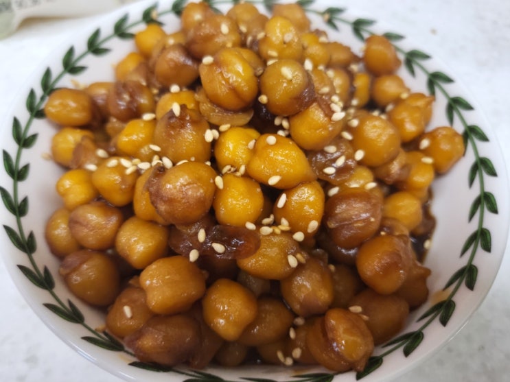  병아리콩 삶기 병아리콩조림 만들기 레시피공유합니다.(내맘대로 하기)