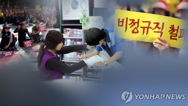 청년 33% "첫 일자리, 비정규직으로 시작"…평균 월급 213만원 청년 33% "첫 일자리, 비정규직으로 시작"…평균 월급 213만원