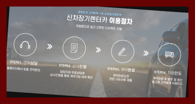  금융리스운용리스 ? 신차장기렌트카 이번달 특가 프로모션은?  레알 이곳!