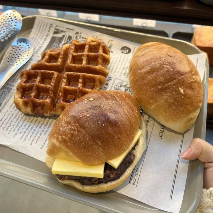  압구정 빵집 I 소금빵, 잠봉뵈르 맛집 에스파스 드 곤트란쉐리에