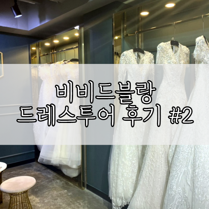  W4-5. 비비드블랑 드레스투어 피팅룸 및 드레스 피팅 후기