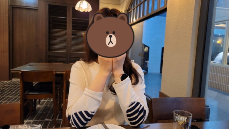 세인트제임스 길도 엘보패치 사이즈 T3, 착샷 1년째 변형 없이 세탁법 가능해~