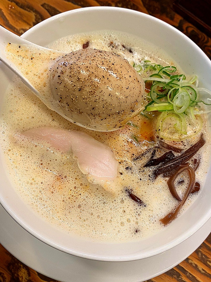  국내 최초 미슐랭가이드 등재 라멘맛집 오레노라멘본점 다녀왔어요(함께라멘데이)