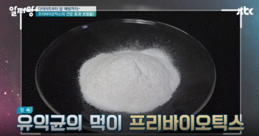  프리바이오틱스 효능