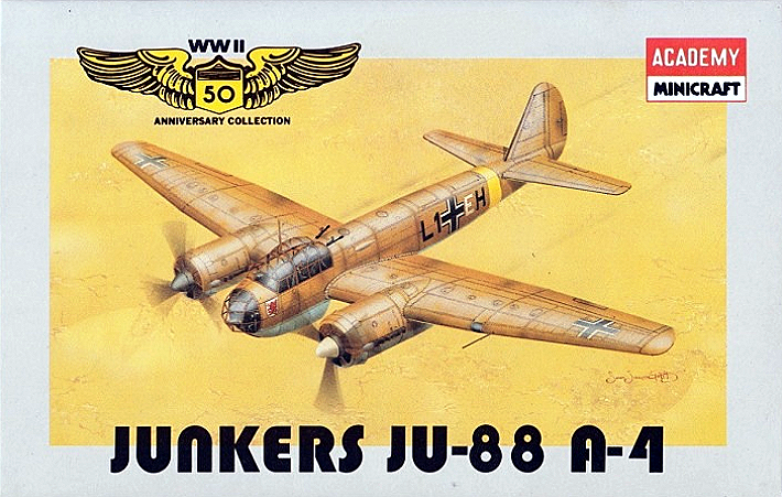  아카데미과학 1/144 융커스 JU-88 A4 - 설명서