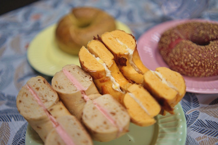  노원롯데백화점 베이글맛집, 퀸즈베이글하우스 신메뉴 먹어봤어요!