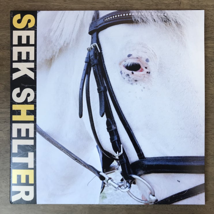  [LP, 엘피] Iceage – Seek Shelter (Recordstore.co.uk 한정 Redsmoke 바이닐, 싸인 프린트)