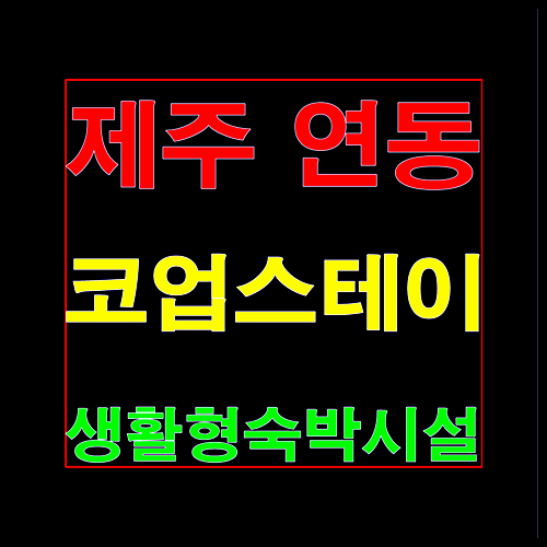  제주 연동 코업스테이 생활형 숙박시설 분양정보 및 분양가
