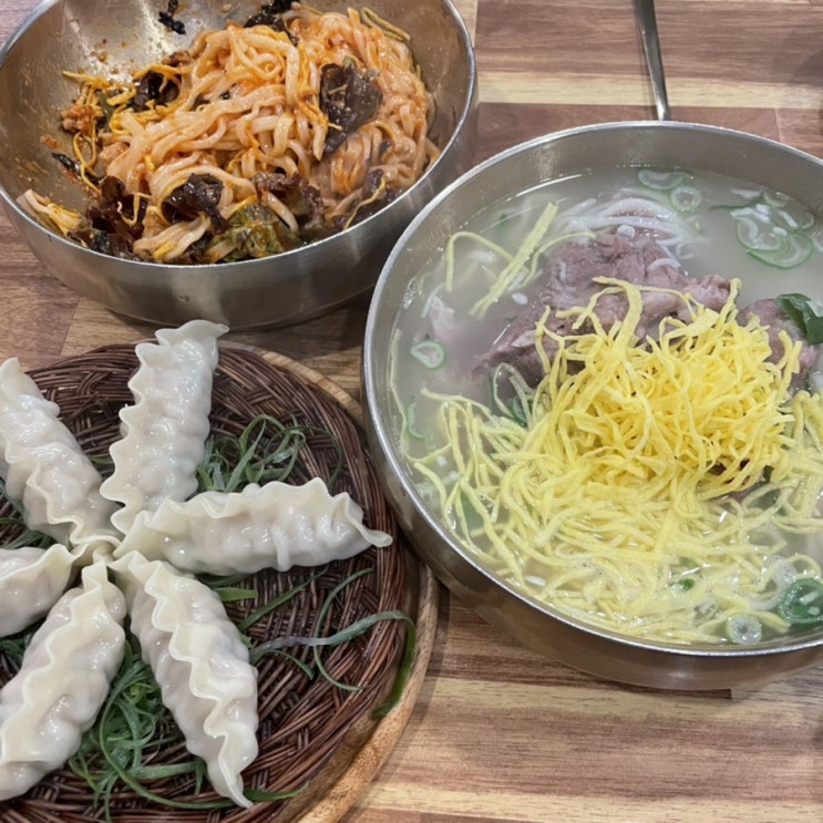  [파주 음식점] 처음 먹어본 파주뼈칼국수 교하제면소