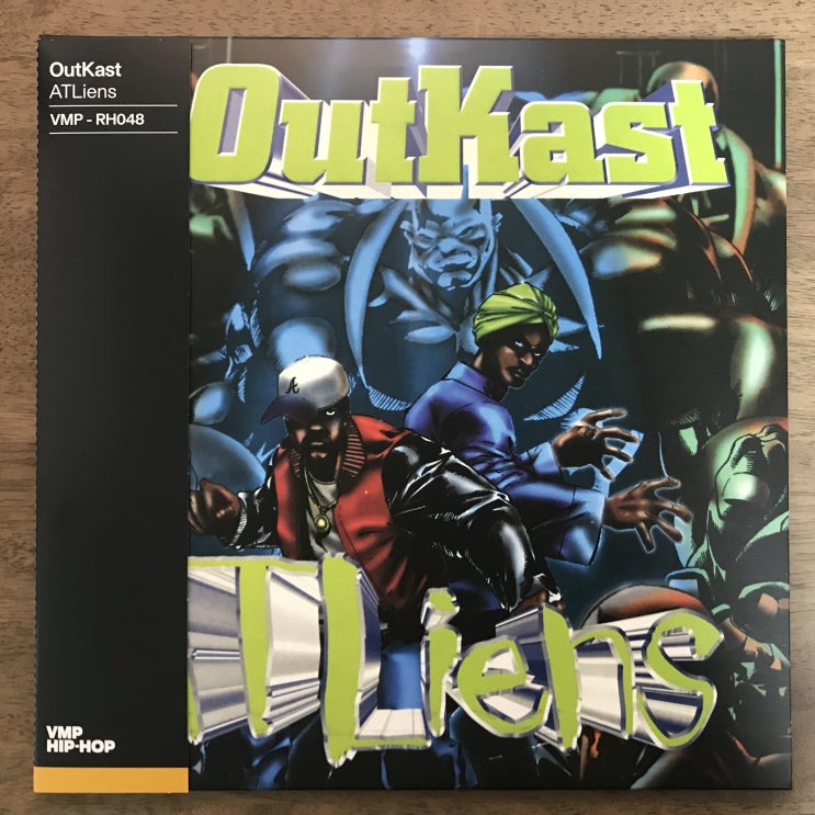 [LP, 엘피] OutKast(아웃캐스트) – ATLiens (VMP Rap & Hip-Hop, Green & Blue Galaxy 바이닐)