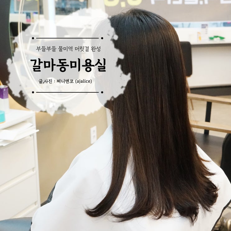 갈마동미용실 로이드밤 대전둔산점에서 물미역 머릿결 완성 갈마동미용실 로이드밤 대전둔산점에서 물미역 머릿결 완성