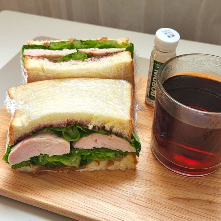 식부관 식빵으로 샌드위치 만들기 c