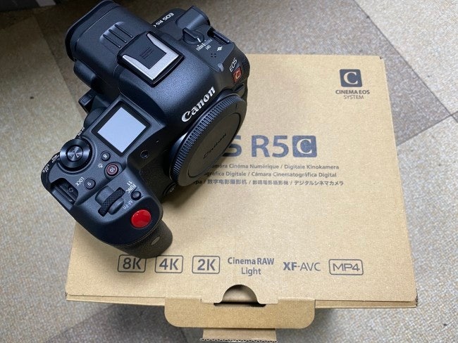 캐논 R5C 간단 리뷰를 비롯한 직캠 장비들