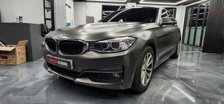 용인랩핑 BMW 3GT 새차로 재탄생 시키기!!