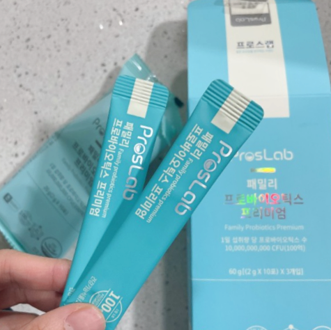  프로스랩 패밀리 유산균 온가족을 위해