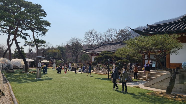  한옥 커피숍 청화 공간(시흥시 예쁜 카페)