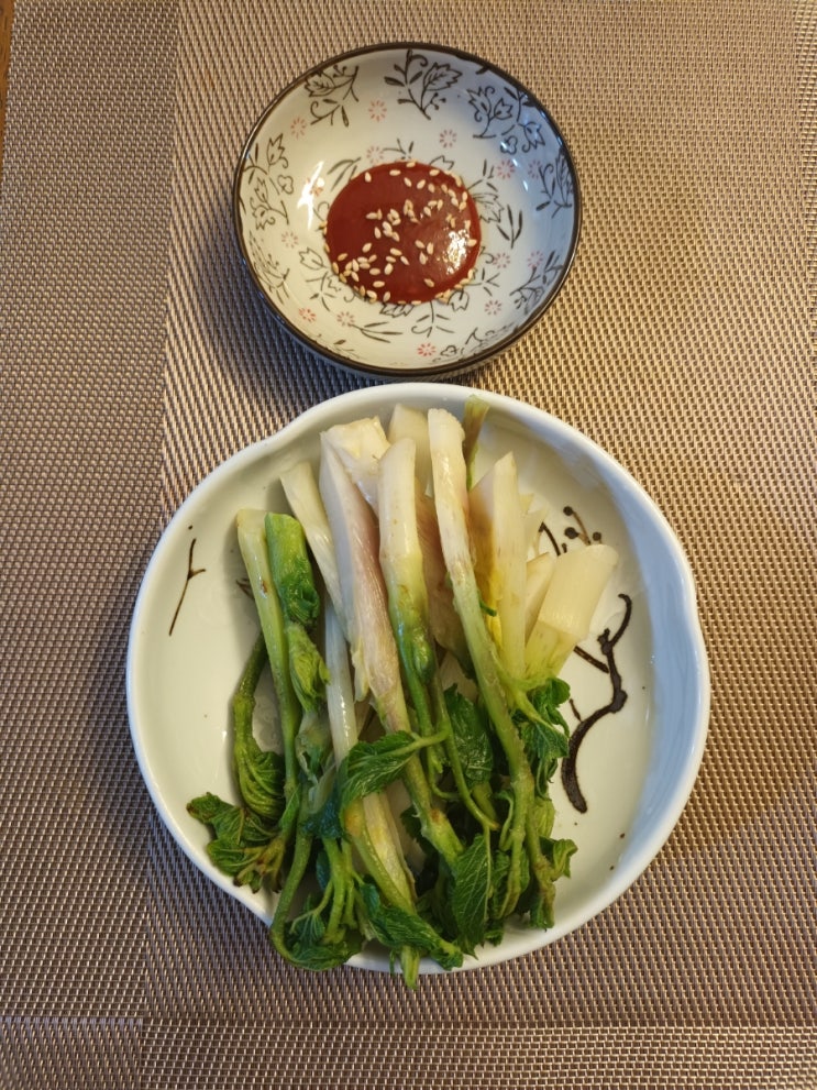  땅두릅으로 두릅 손질, 두릅 요리 두릅 데치기