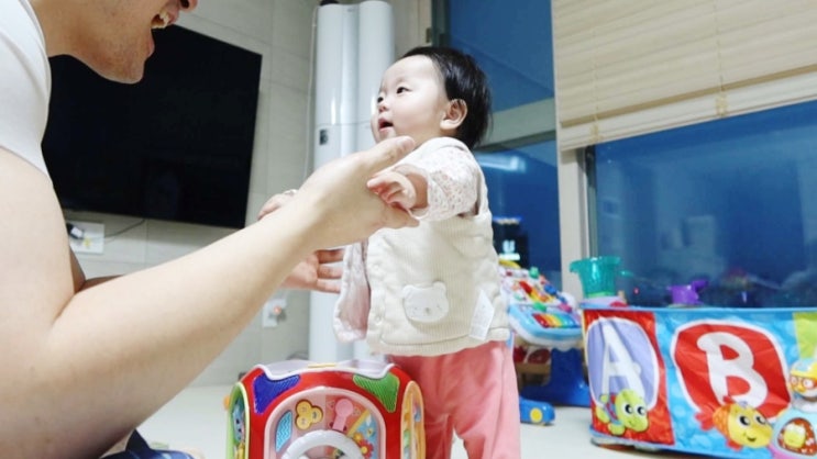  [D+230] 스스로 서고 걷는 7개월아기 | 대근육 발달이 빠른 이유가 있다면