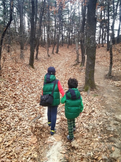  [7년 전 오늘] 의정부 소풍길 : 식목일 오전 산에서 먹는 간식은 꿀맛!
