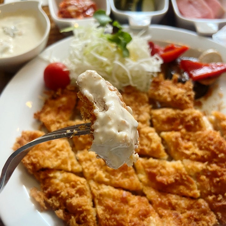  나주혁신도시 돈까스 맛집 쉡스뽀모 라구돈까스, 비프 스트로가노프