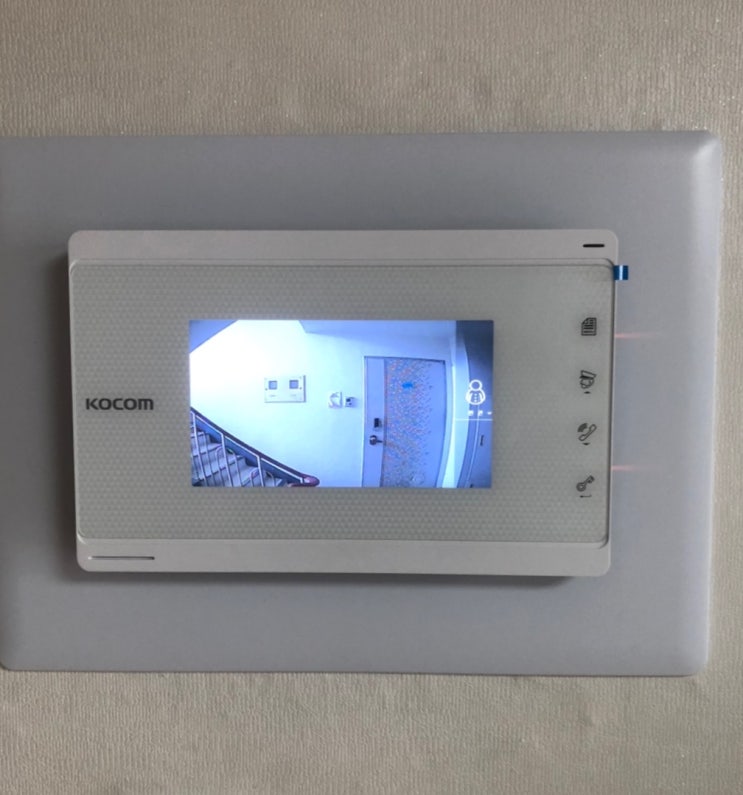  양주시 덕계동 금광포란재아파트 코콤 비디오폰 K6B VP-70C 설치 후기