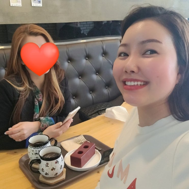  애견동반 안산카페 어브리커피 벽돌케이크