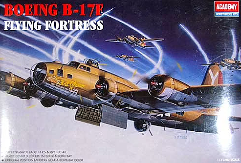아카데미과학 1/72 B-17F 플라잉 포트리스 - 설명서