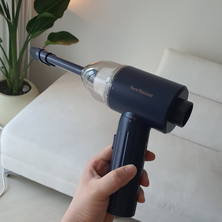  차량용청소기 뉴메이슨 창틀, 원룸, 책상 미니 무선청소기 추천, 에어건도 가능해요