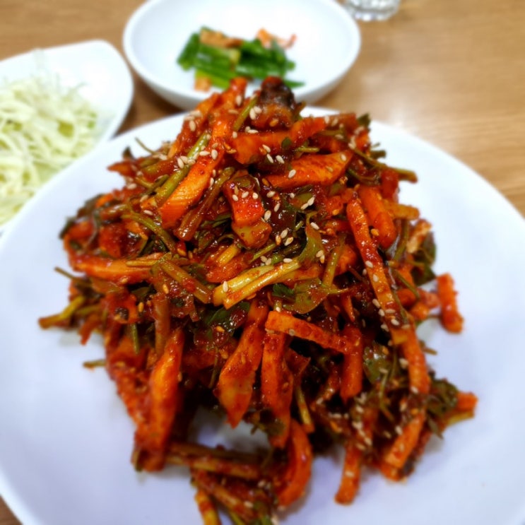  칠곡맛집 무침회 소문난 맛집