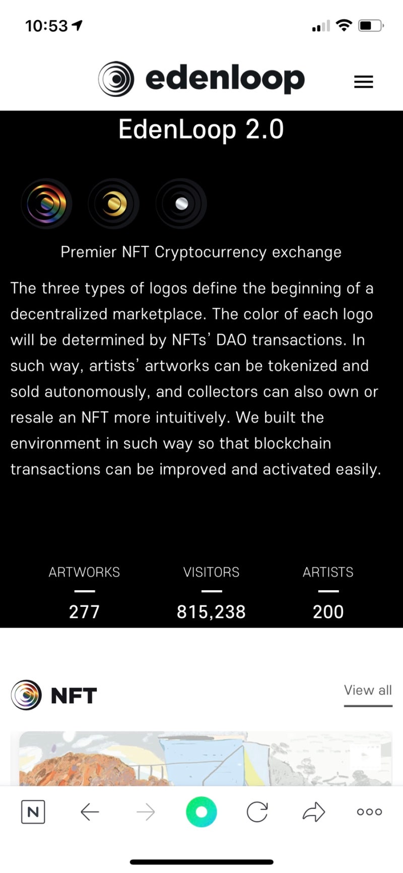 NFT거래소 에덴루프 EDENLOOP 비트렉스 디지파이넥스 연속 상장 : 네이버 블로그